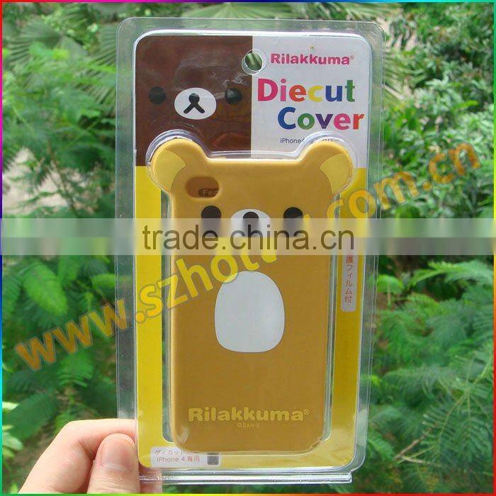 For Iphone Rilakkuma Silicone Cover