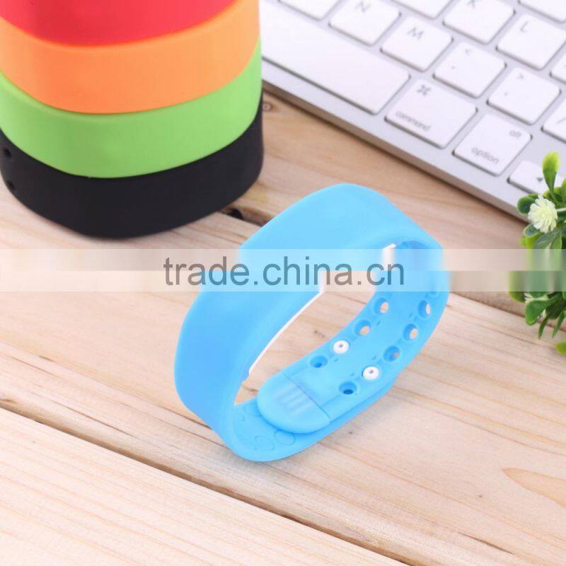 Fashion Ladies Bracelet Wrist Watch 3D LED Calorie Pedometer USB Sports Smart Wrist Bracelet Watch Unisex