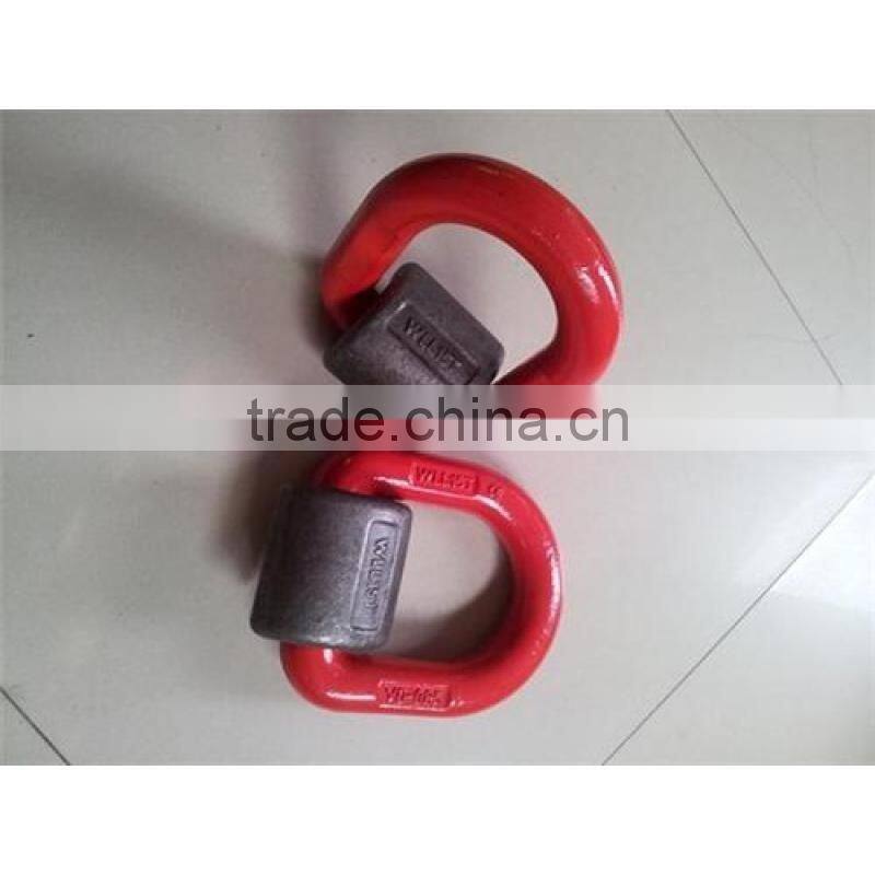 Carbon steel weld forged safety d ring with wrap