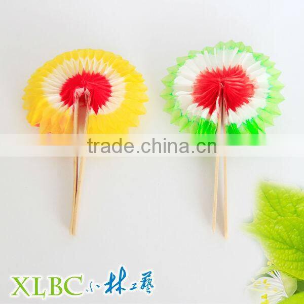 144pcs per box double foot sun flower craft picks