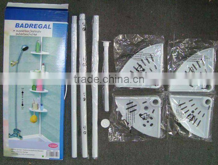 Extra large Adjustable bathroom triangle corner shelf