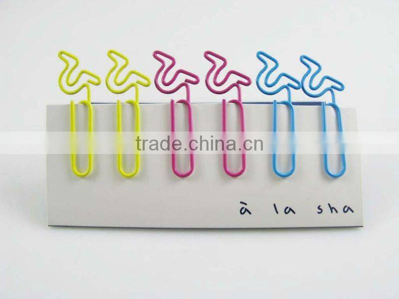 Cute shape Paper clip with tin box, business gift, toy for children and stationery