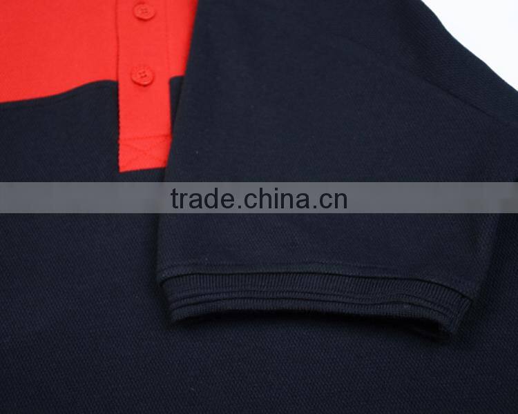 back image color pique polo shirt