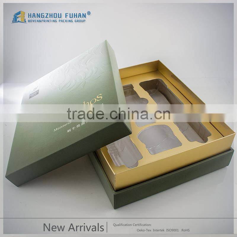 Professional Emboss Logo Printing Facial Mask Packing Box