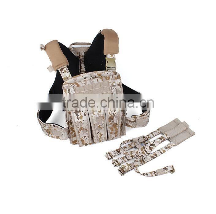 custom digital desert camouflage military tactical vests