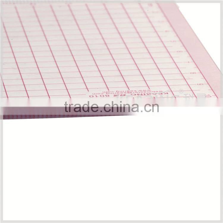Kearing Chinese Manufacture OEM customized plastic Fashion Design Rulers # 8010