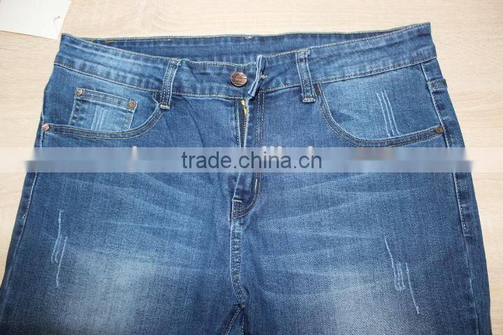 GZY China factory fashion casual jeans wear wholesale slim jeans men 2017 stock