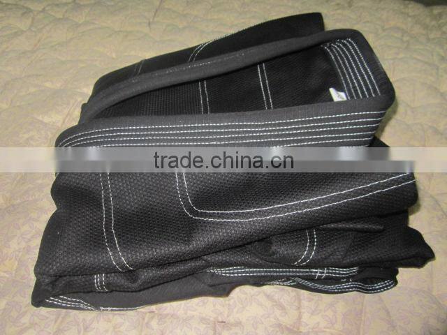 Shoyorol koral pearl weave gold weave BJJ uniforms cotton white