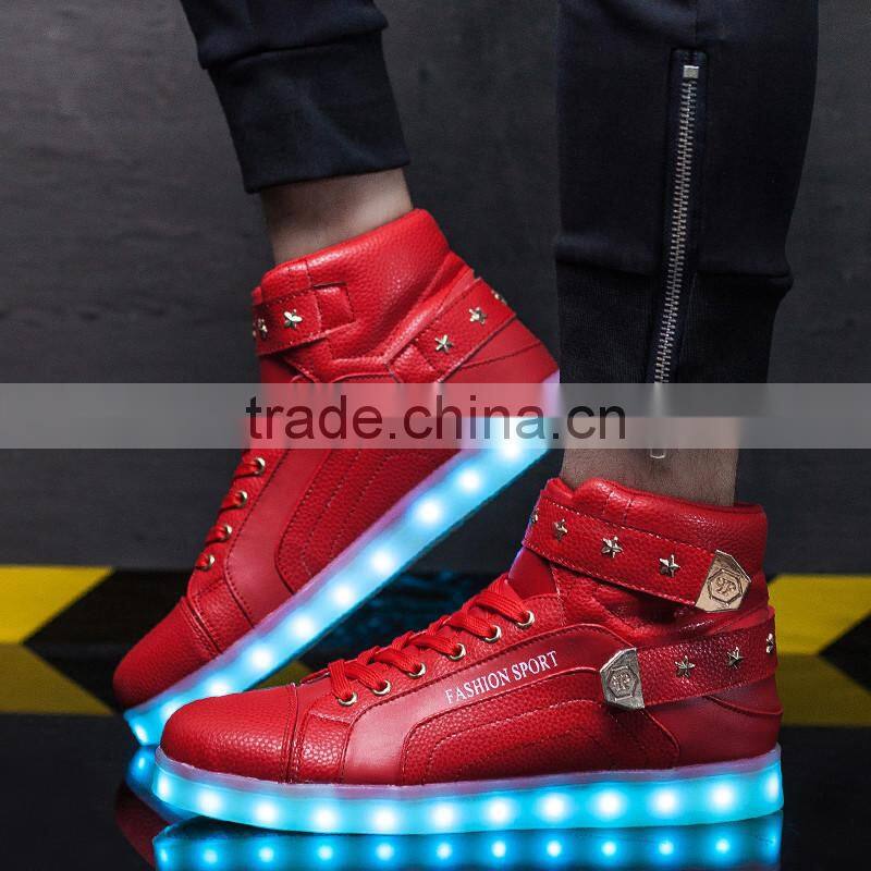 HFR-T809 High top light up women shoes