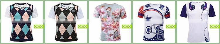 Ciao sportswear best technique heat transfer printing ringer t shirt for sport