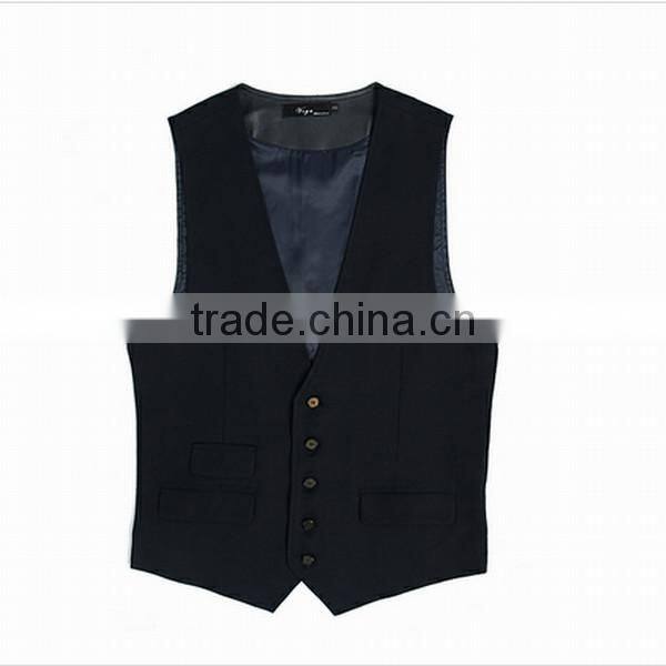 bespoke fashion style men vest casual design