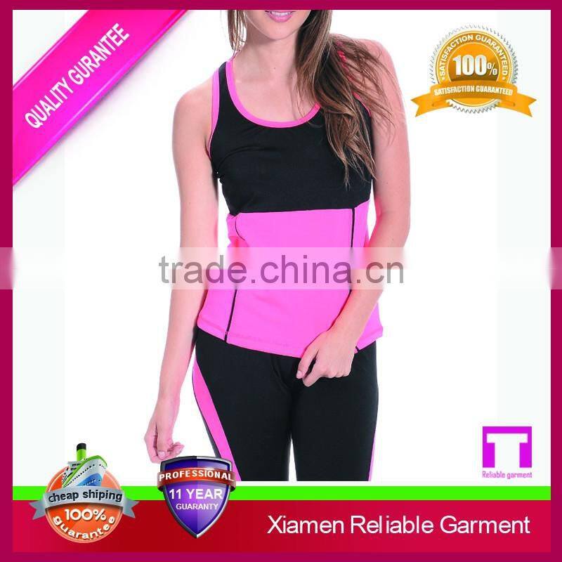 2016 Sleeveless knitted ladies top sexi women sport tank top