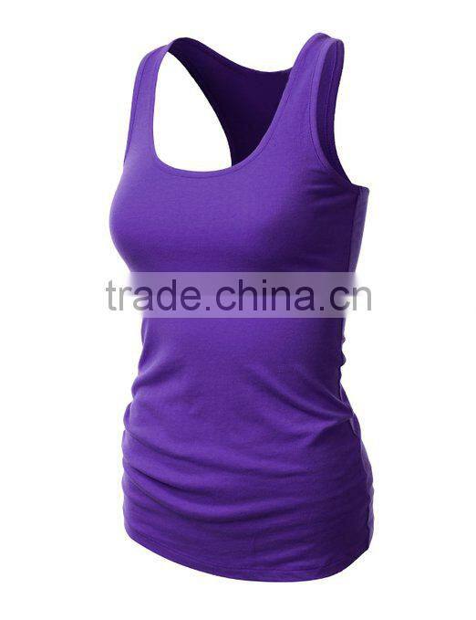 Custom Wholesale Blank Women Tank Top