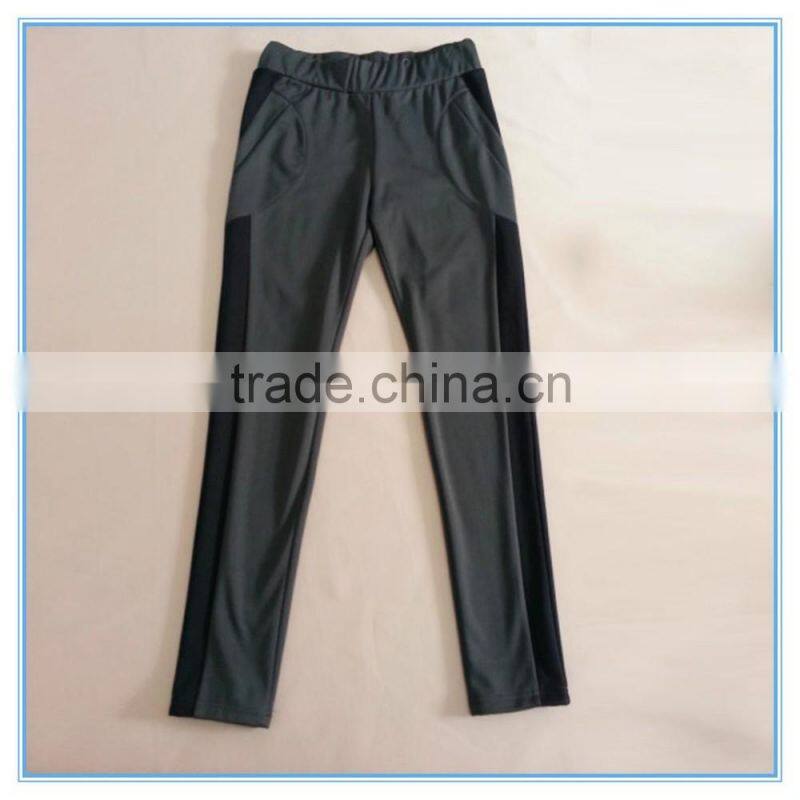 OEM fitness elasticity lady polyester casual pencil pants Women high waisted slim stretch leggings Sexy and comfotable trousers