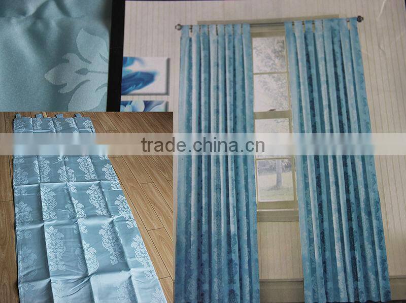 polyester bathroom ready made shimmer lined panel curtains with grommets