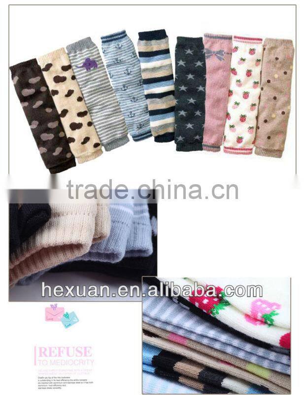 2014 Mix color in stock knitting leg warmers wholesale