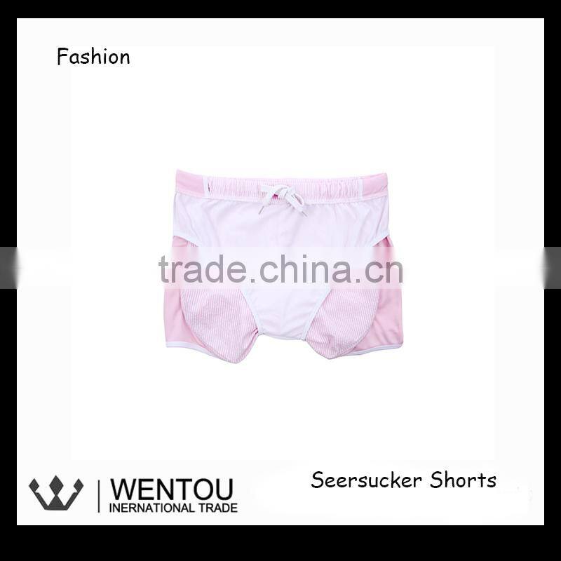 Newest Monogrammed Seersucker Running Shorts