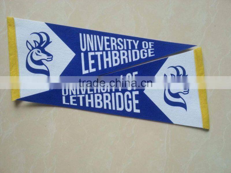 promotional customized felt pennant