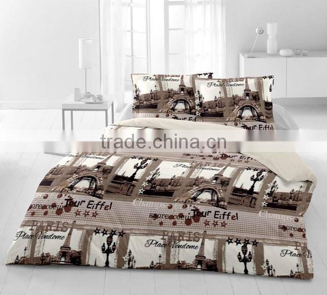 Printed cotton satin bedlinen sets