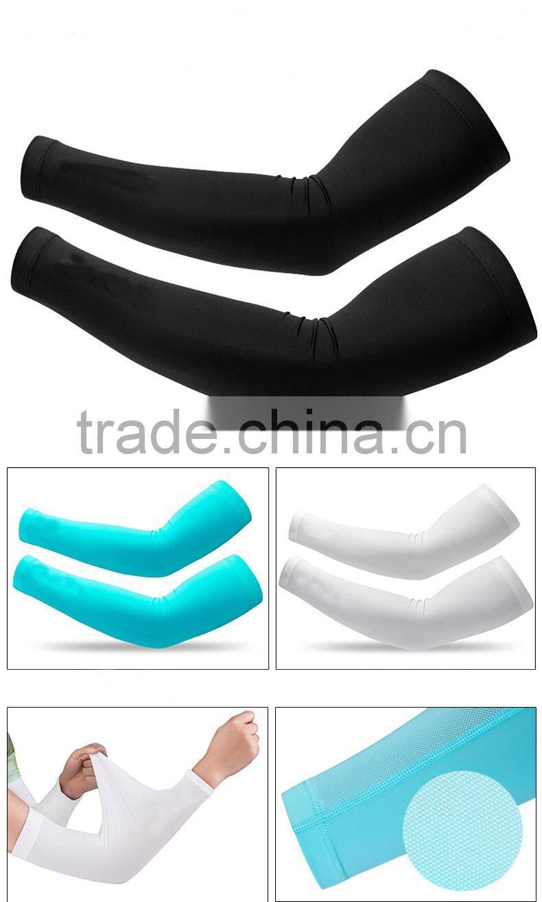 Assorted Color UV Protection Cycling/Hiking/Golf/Driving/Fishing Cooler sublimation Arm Sleeves