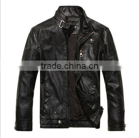 Men Fashion Good Look Genuine Leather Jackets Motorcycle Coats Jackets Washed Leather Coat