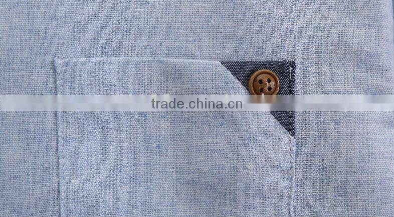 pointed collar spandex fabric mens shirt dress shirt