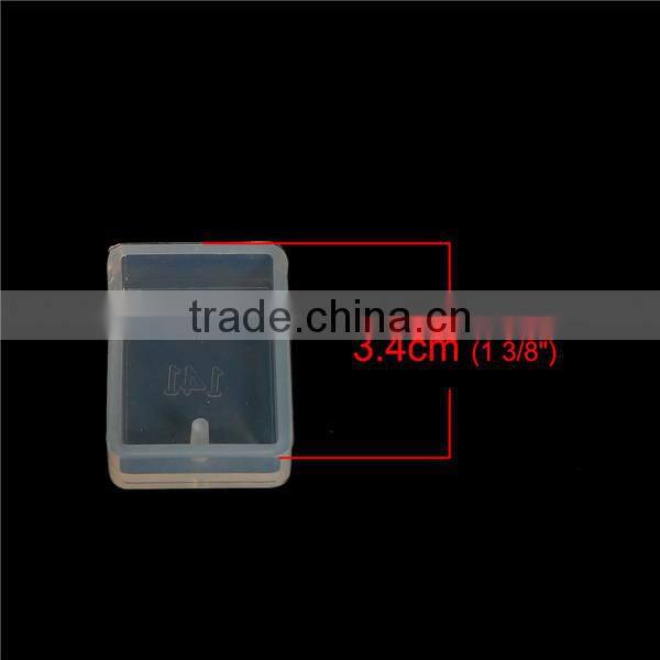 Hot Sale Rectangle White Silicone Resin Mold