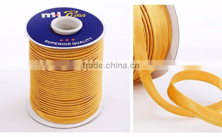 3/8" Polyester Satin Bias Cord tape