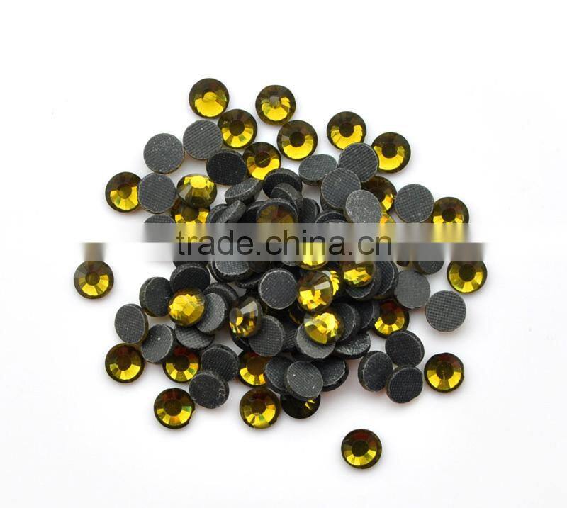 crystal glass hot fix rhinestone shiny DIY Accessories