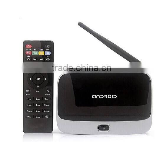 WiFi TV Set Top Box XBMC DLNA OTG 1080P WiFi TV S 4.0 Quad Core ARM Cortex A7 Rockchip RK3128t CS-918T 2G/16G Android 4.4 TV Box