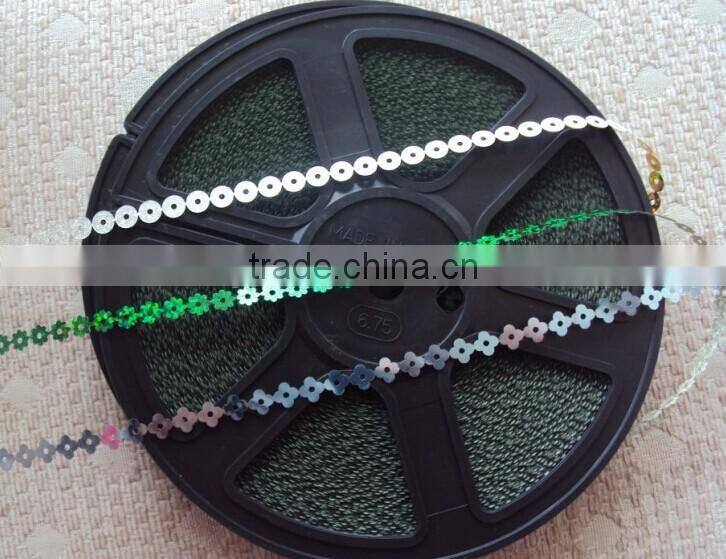 3mm, 4mm, 5mm,6mm,7mm,9mm flat round hotfix PET sequin disk