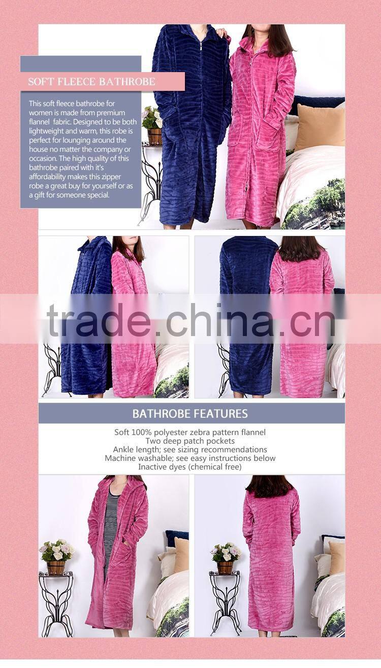 China factory high quality 100% cotton waffle bathrobe