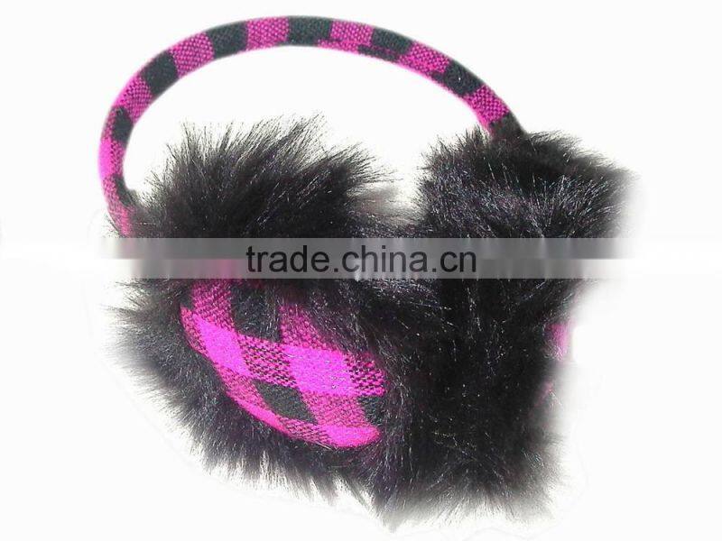 cheap price earmuff, promotion type earmuff, plush/fleece/knitted fashion earmuff
