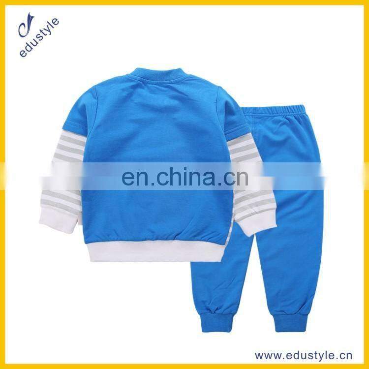 Custom solid color children hoodies suit