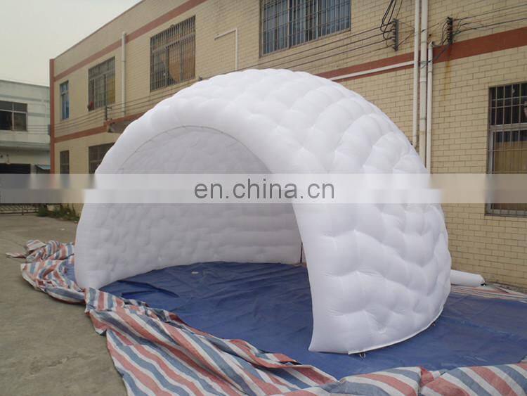 Sunway Factory Wholesale Inflatable Bubble Dome Tent Poolside Inflatable Cabana Tent