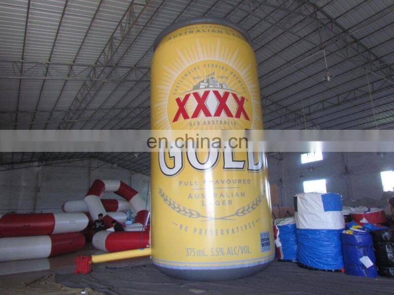 Custom inflatable wine bottle giant inflatable advertising beer bottle