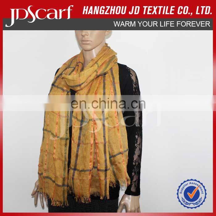Wholesale fashionable women plaid scarf