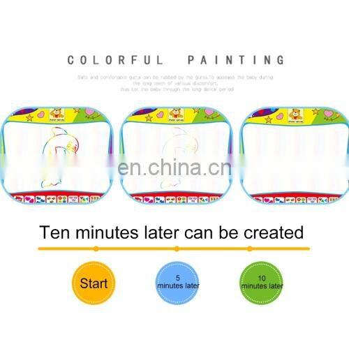 Dropshipping Children Rainbow Color Magic Doodle Water Drawing Mat with 2 Pen, Size: 80cm x 60cm
