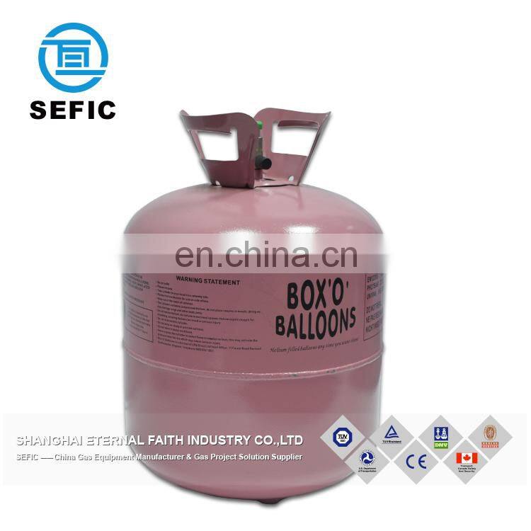 Light Weight 50LBS Disposable Balloon Helium Gas Cylinder