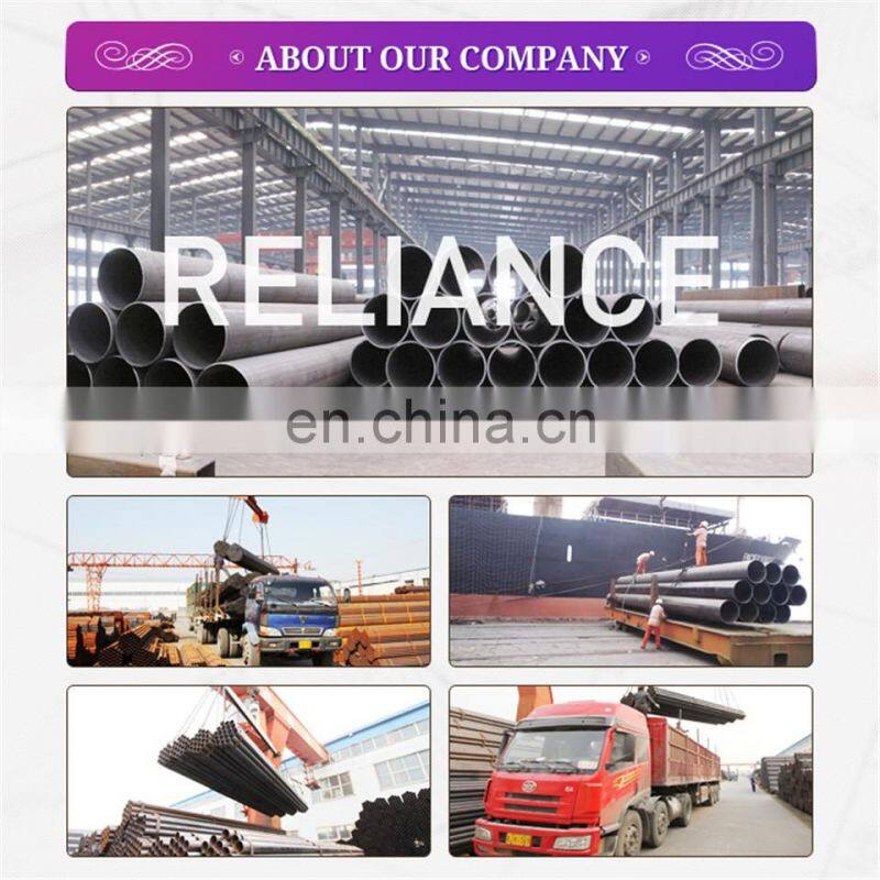 API Certification and Round Section Shape Carbon Steel Pipes A106 SMLS, ERW