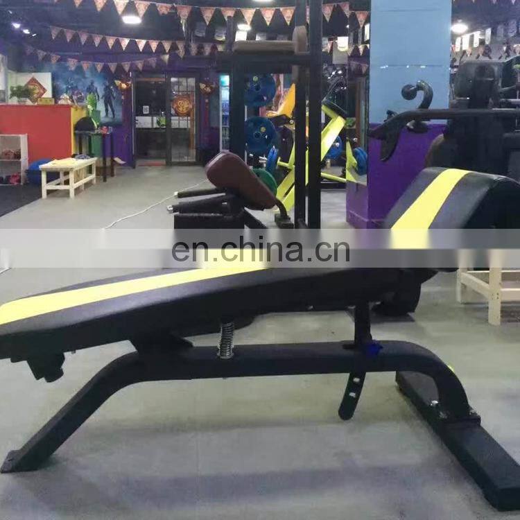 High quality gym equipment bodybuilding machine Adjustable Abdominal Bench