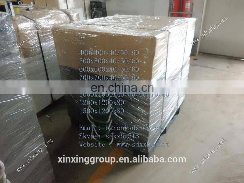 UHMWPE crane outrigger pad, mobile truck crane spare part of crane outrigger pad