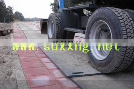 temporary hdpe plastic truck road mat/ground protection mat