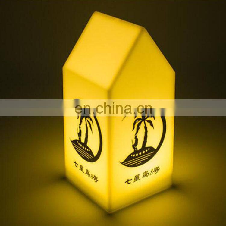 bar club pub home decoration modern design led colorful cordless smart table lamp