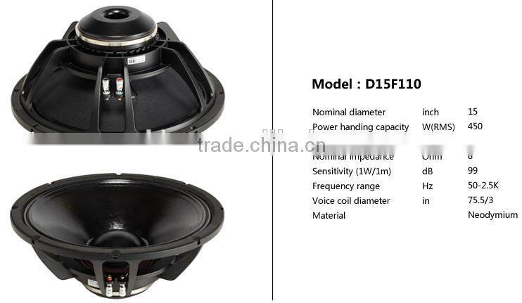 F15+ 15 inch full range pro audio
