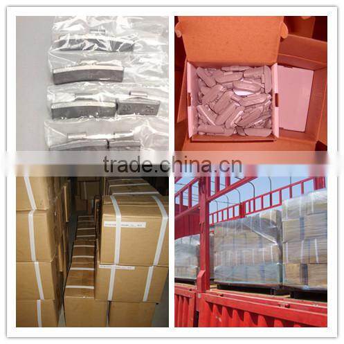 50g Zn zinc clip on wheel weight for alloy rims