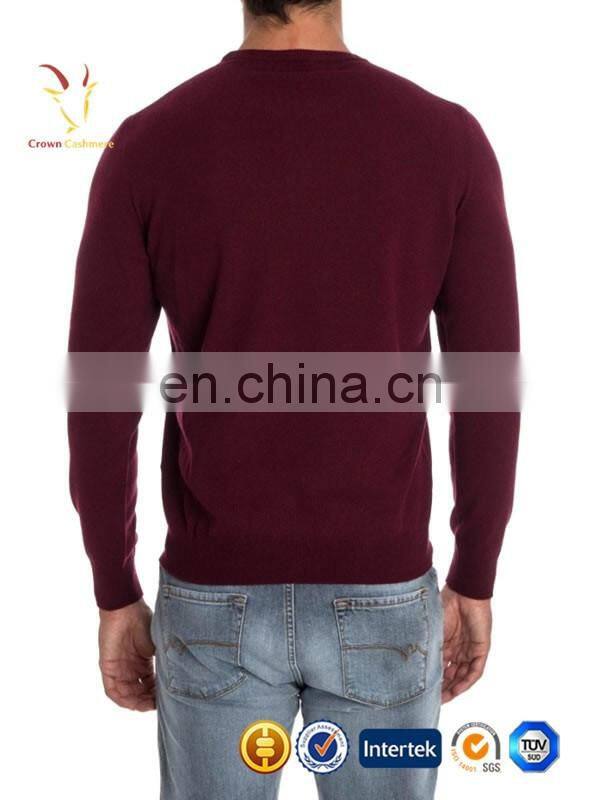High Quality Classic Crew Sweater Woollen Pullover for Men