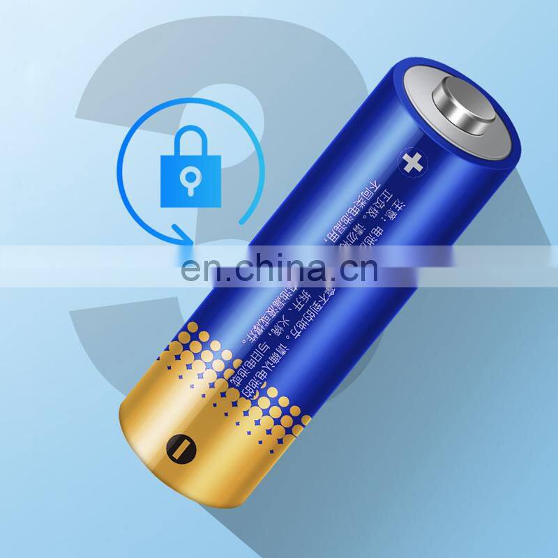 OEM Customized heavy duty alkaline dry battery 20pcs/box 1.5v lr6 no.5 aa alkaline primary battery cell
