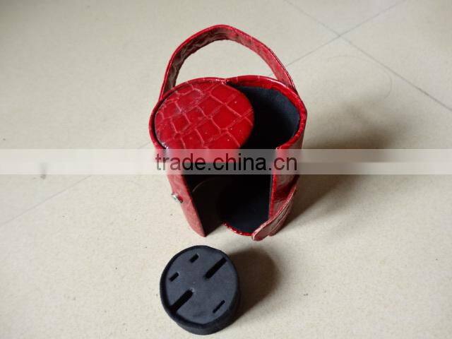 PU pink 5pcs manicure set removable box manicure professional kit