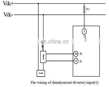 HYY-DC RS485 current voltage wattmeter dc energy meter